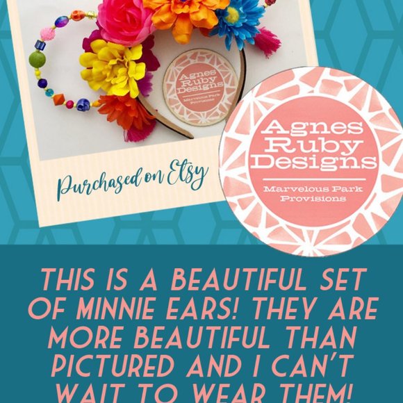 Ariel Mermaid Princess Mouse Ear Display … - Picture 6 of 6